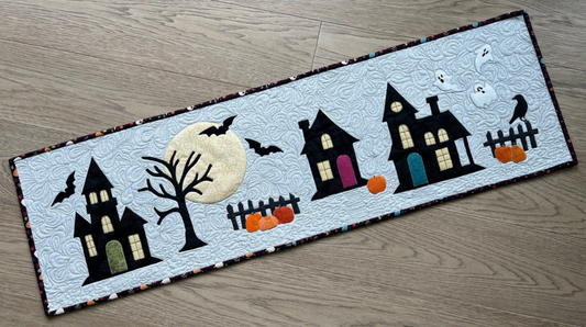 Haunted Manor Table Runner Pattern