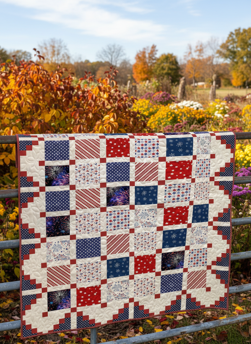 Fireworks & Freedom Quilt Pattern
