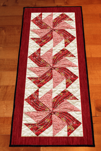 Candy Cane Twirl Quilt Pattern
