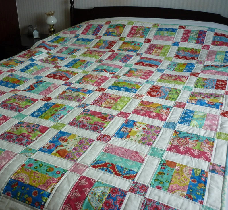Patch Party Easy Quilt Pattern - 6 sizes baby to king