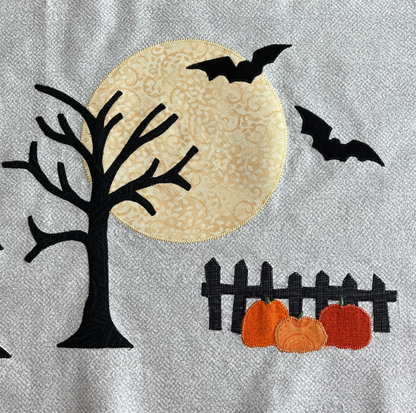 Haunted Manor Table Runner Pattern