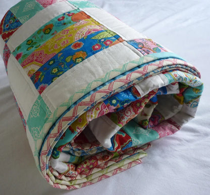 Patch Party Easy Quilt Pattern - 6 sizes baby to king