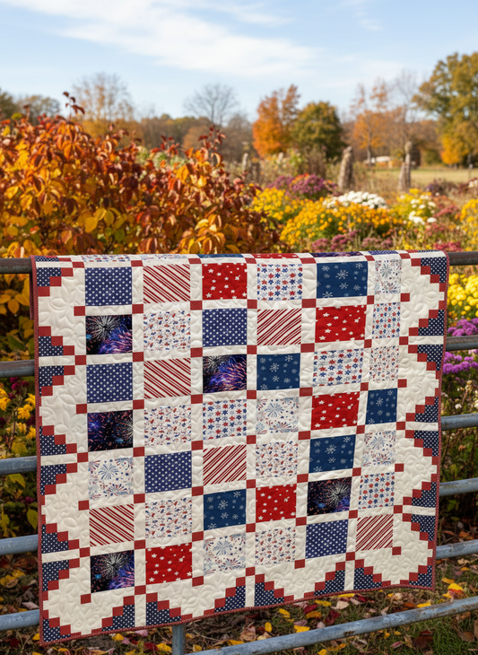 Fireworks & Freedom Quilt Pattern