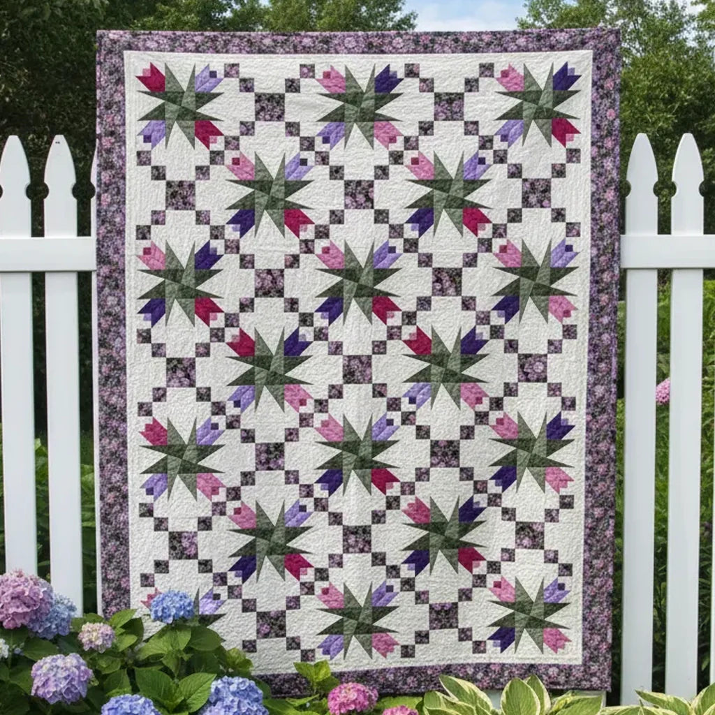 Starlit Garden Quilt Pattern