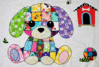 Patchwork Puppy Quilt Pattern