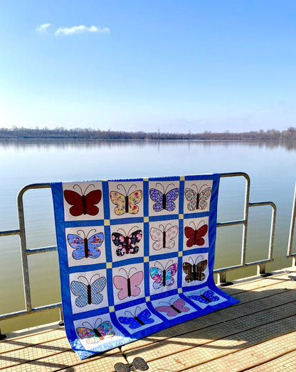 Butterfly Garden Quilt Pattern