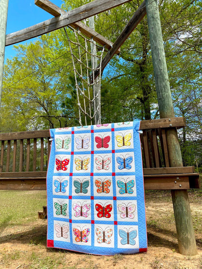Butterfly Garden Quilt Pattern