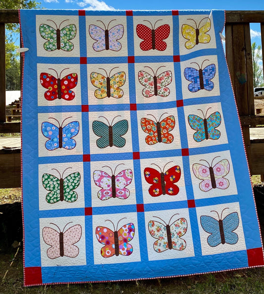 Butterfly Garden Quilt Pattern