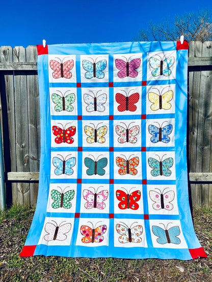 Butterfly Garden Quilt Pattern